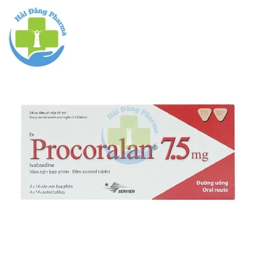 Ivabradine Tablets 7.5mg - Hộp 3 vỉ x 10 viên